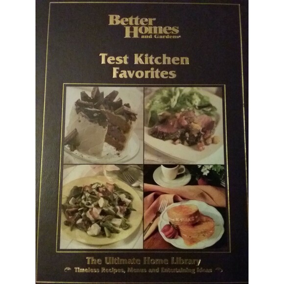 Better Homes & Gardens Test Kitchen Favorites Cookbook Ultimate Library Vtg - Picture 3 of 5